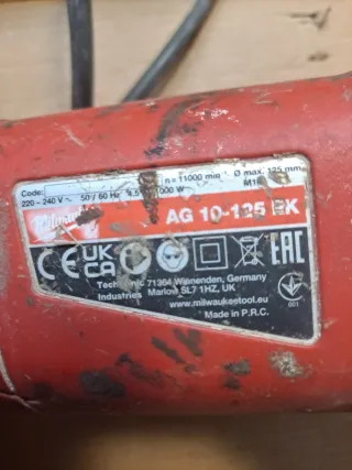 Radial Milwaukee 125 mm