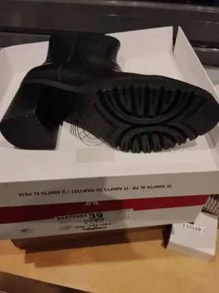 Botines Callaghan Adaptaction Mujer Negro Talla 39