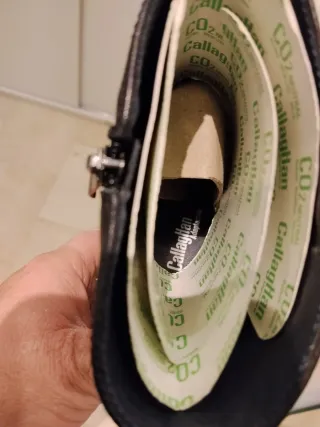 Botines Callaghan Adaptaction Mujer Negro Talla 39