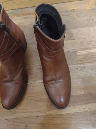 Botines Marrones El Corte Inglés con Hebilla