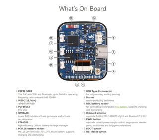 Waveshare ESP32-S3 Pantalla Táctil 1.69 Nueva