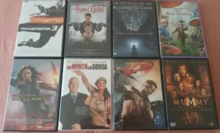 Películas DVD a 5 euros cada una