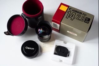Canon FD 14/2.8L Objetivo