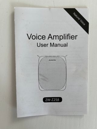 Amplificador de voz Zoweetek Original