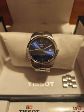 Reloj Tissot PR100 Esfera Azul Full Set