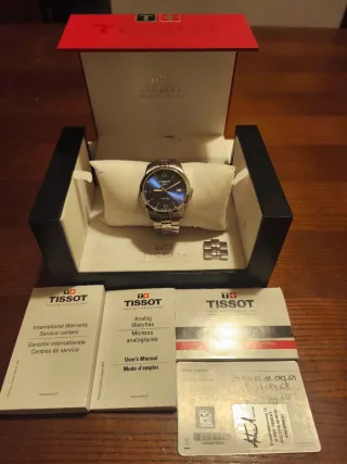Reloj Tissot PR100 Esfera Azul Full Set