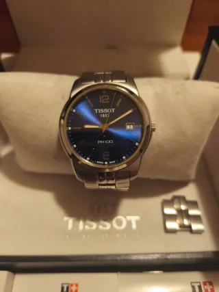 Reloj Tissot PR100 Esfera Azul Full Set