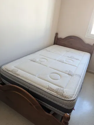 Cama 105x190cm: Estructura, Somier y colchón viso