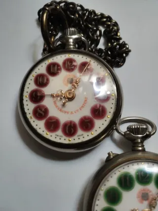 Lote 3 orologi da tasca svizzeri