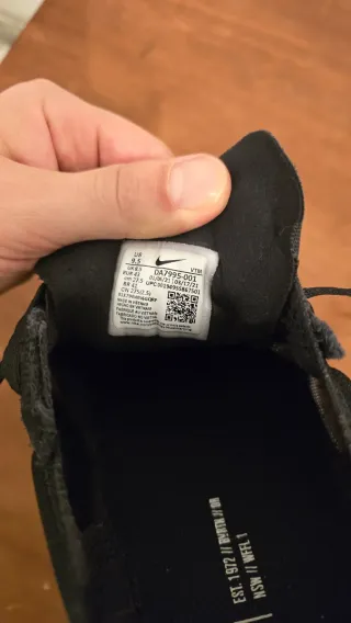 Nike Waffle One (GS) DC0481 001 Negro