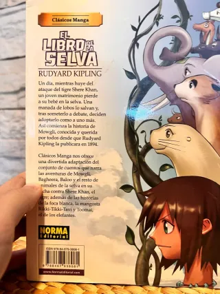 Cómic de 'El libro de la selva'. Norma editorial