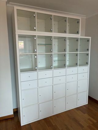 Estantería Kallax IKEA Blanca 35 cubos