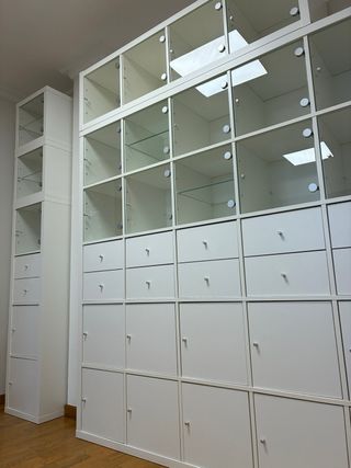 Estantería Kallax IKEA Blanca 35 cubos