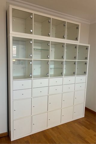 Estantería Kallax IKEA Blanca 35 cubos