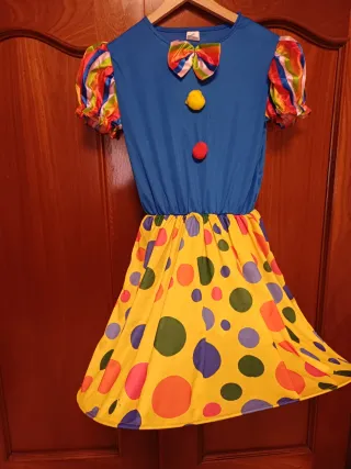 Disfraz de Payaso Talla Única