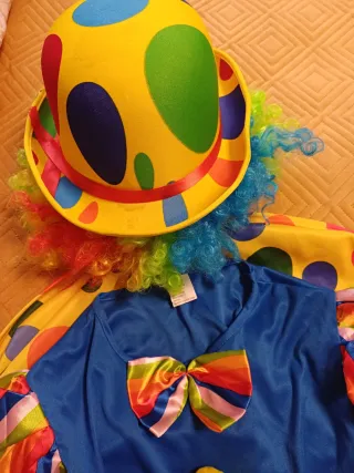 Disfraz de Payaso Talla Única