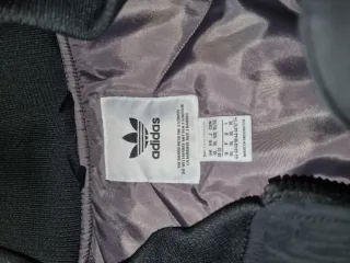 Chaqueta Bomber Adidas Talla XL Negra