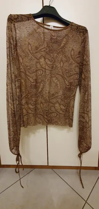 Camicetta donna fantasia paisley