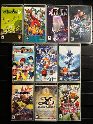 Juegos PSP a partir de 25€