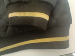 Bomber Pull&Bear raso negra bordada