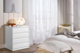 Cajonera blanca 4 cajones