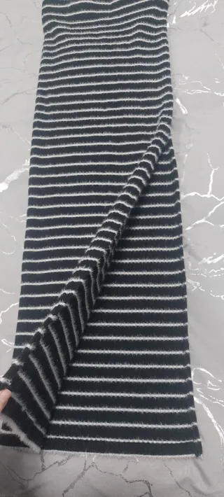 Falda larga tubo rayas