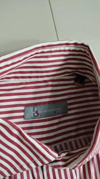 Camicia Harmont & Blaine a righe rosse e bianche