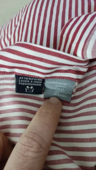 Camicia Harmont & Blaine a righe rosse e bianche