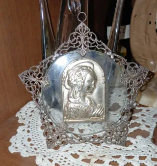 Quadretto con immagine sacra