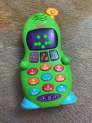 Fisher Price Aprende Conmigo Teléfono Juguete