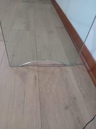 Consolle in vetro per ingresso