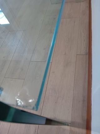 Consolle in vetro per ingresso