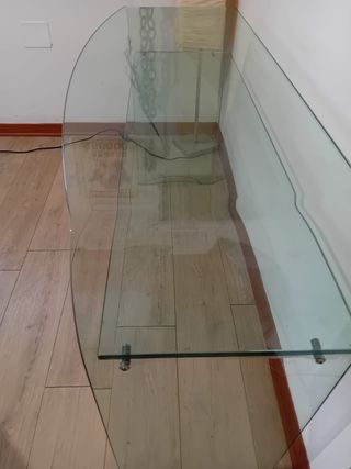 Consolle in vetro per ingresso