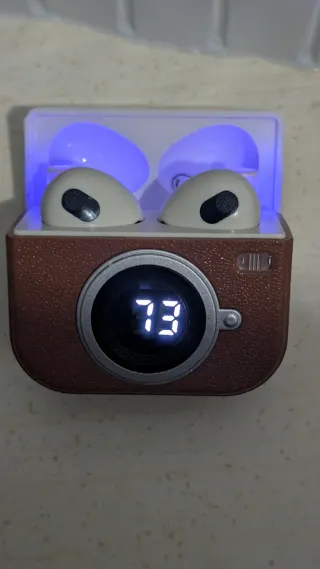 Cuffie Bluetooth KFG Style Macchina Fotografica