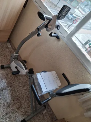 Bicicleta Estática Dualfit Galería del coleccionis