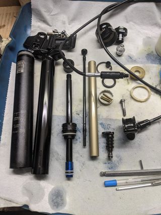 Tija Reverb Stealth MUY BUENA,Revisada. 31.6 125mm