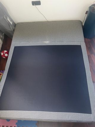 Sofá-cama 2 plazas tela Maisons du Monde