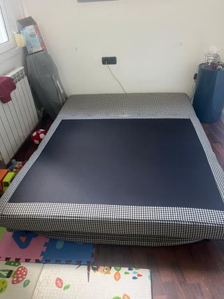 Sofá-cama 2 plazas tela Maisons du Monde