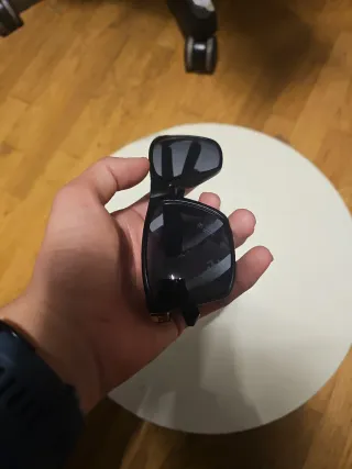 Gafas de Sol Giorgio Armani Negras y Doradas