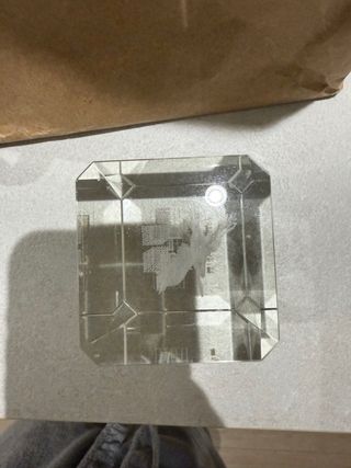 Decoración Torres Gemelas Cristal. Negociable