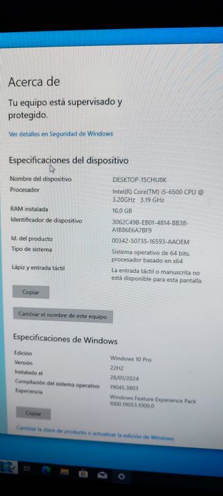 Ordenador Dell Optiplex 3040 i5