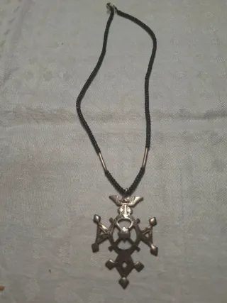 Colgante Plata Tuareg Cruz del Sur de Barchakea