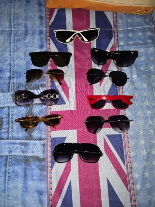 Lote 10 gafas de sol variadas