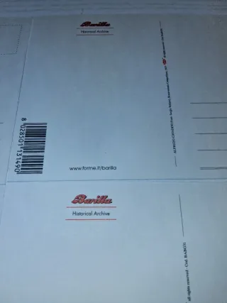 Cartoline Barilla