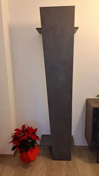 Mobile appendiabiti ingresso design ardesia