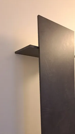 Mobile appendiabiti ingresso design ardesia