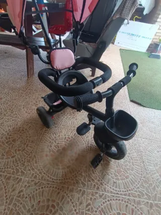 Triciclo evolutivo rosa