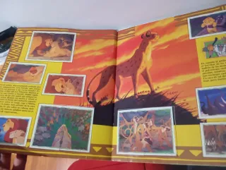 Álbum Cromos El Rey León Disney Panini