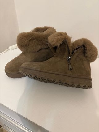 Stivaletti caldissimi pelliccia interna n.36
