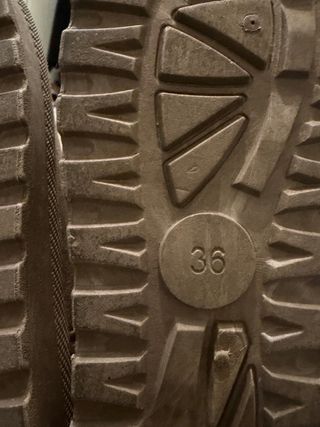 Stivaletti caldissimi pelliccia interna n.36